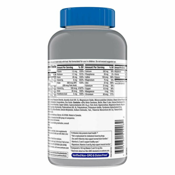 Centrum Multi-Vitamines et Minéraux Hommes 50+ – Image 2