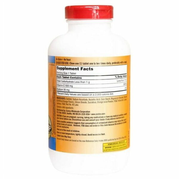 Kirkland Vitamine C 500 mg – Image 2