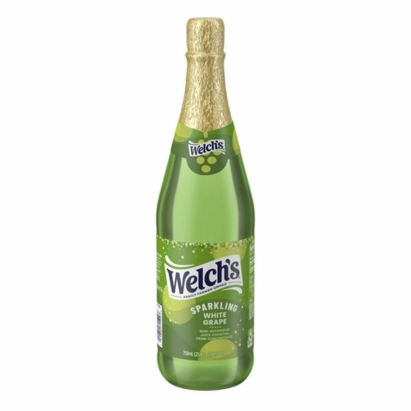 Cocktail de Jus Welch’s Sparkling Sans Alcool au Raisin Blanc 750ml