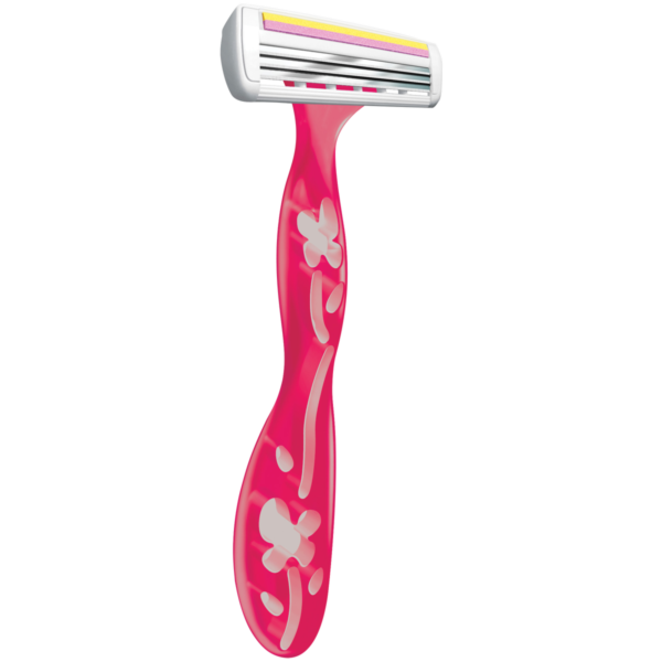 Rasoir Bic Soleil Simply Smooth Color Pour Femmes, Jetable 3 Lames, Pack Variété – Image 3