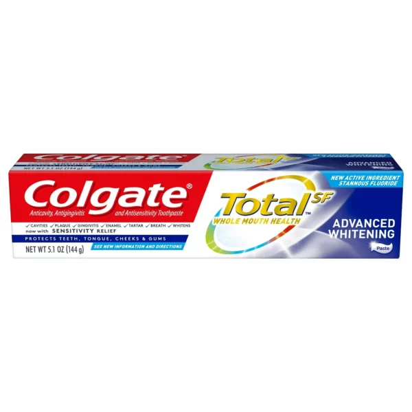 Dentifrice Colgate Total Blanchissant Advanced 181g