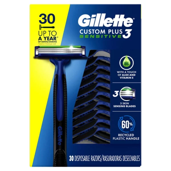 Rasoir Gillette Custom Plus 3 Homme