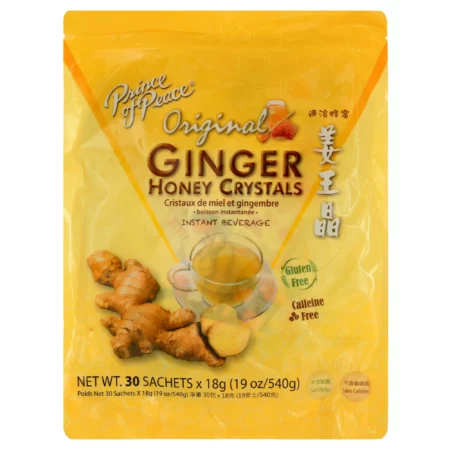 Instant Ginger Honey Crystals Gingembre et Miel - 30 Sachets