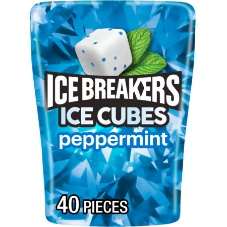 Chewing Gum Ice Breakers Ice Cubes Menthe