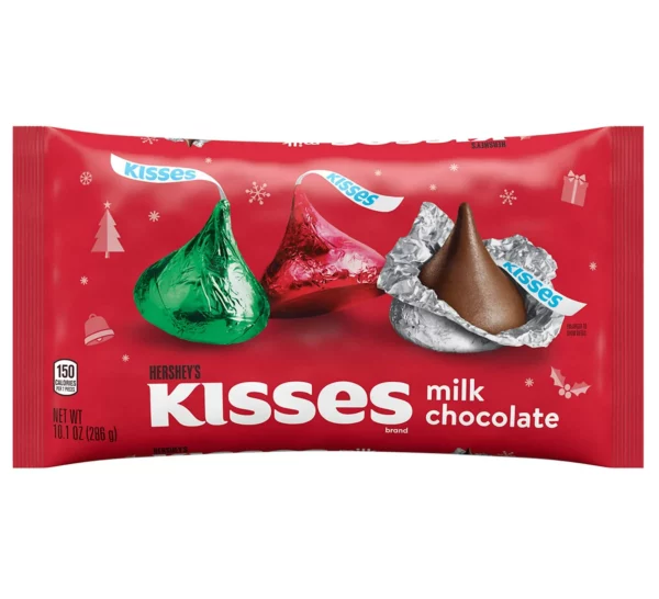 Chocolat au Lait Santa Hat Kisses