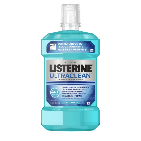 Bain de Bouche Listerine Ultraclean  Antiseptique