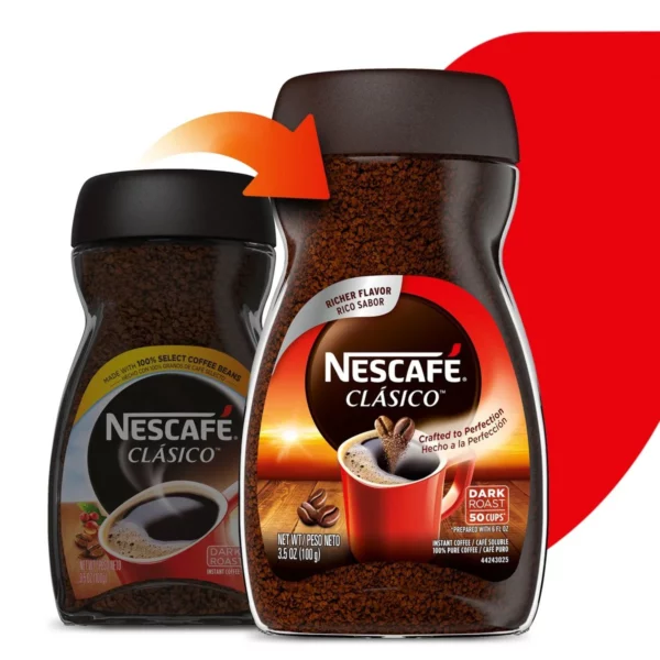 Nescafé Clasico torréfié foncé 200 ml – Image 3