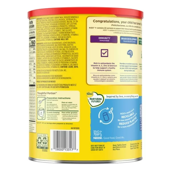 Lait en Poudre NIDO Kinder  1,6kg – Image 2