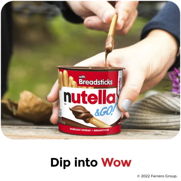 Nutella & GO ! Avec Bâtonnets de Pain 52g – Image 3