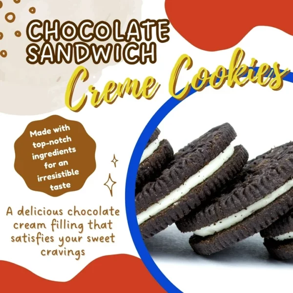 Biscuits Sobisk Chocolate Sandwich Creme – Image 3