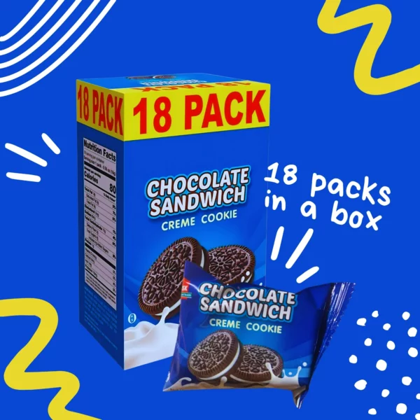 Biscuits Sobisk Chocolate Sandwich Creme – Image 4