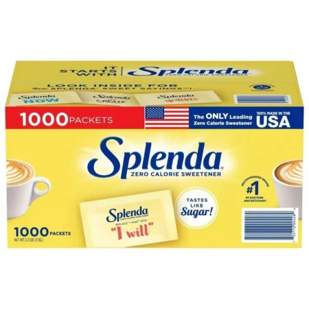 Sucre Diabétique Splenda Zero Calorie 1000 Sachets