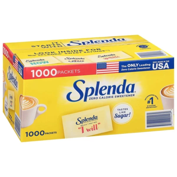 Sucre Diabétique Splenda Zero Calorie 1000 Sachets – Image 3