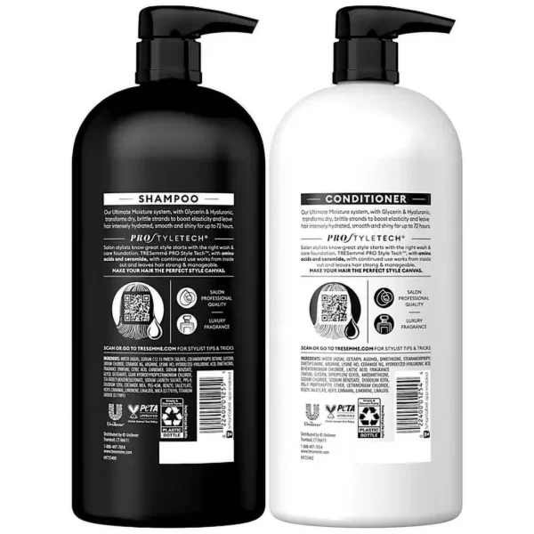 Shampooing Hydratant TRESemmé Rich Moisture + Hyaluronic Plex – Image 2