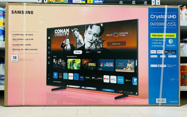 Téléviseur Samsung Smart TV Ultra HD 4K 65 Pouces DU7200 – Image 7
