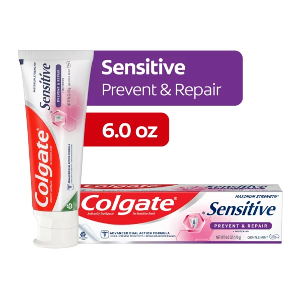 Dentifrice Colgate Sensitive Blanchissant 170g – Image 2