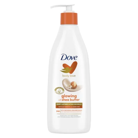 Lait de Corps Dove Body Love Glowing avec Karité