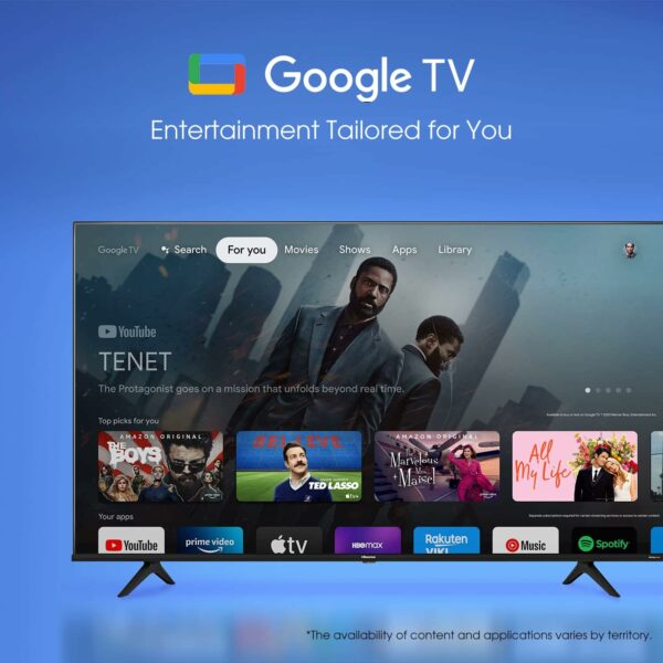 Téléviseur Hisense Smart TV A6 Series 65 pouces – Image 4