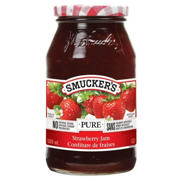 Confiture de Fraises Pure Smucker's 500 ml