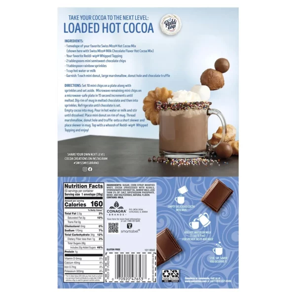 Swiss Miss Milk Chocolate 50/boîte – Image 2