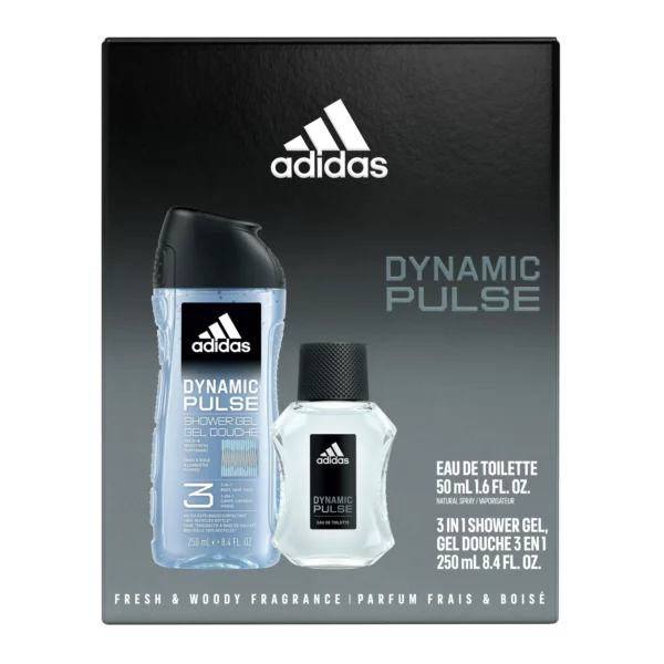 Coffret Adidas Dynamic Pulse Eau de Toilette et Gel de Douche
