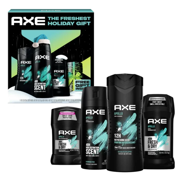 Coffret 4 Pièces Axe Apollo The Freshest Holiday Gift Homme – Image 3