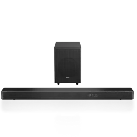 Barre de Son Hisense AX3120G 3.1.2 Avec Caisson de Basse Sans Fil et Elevations