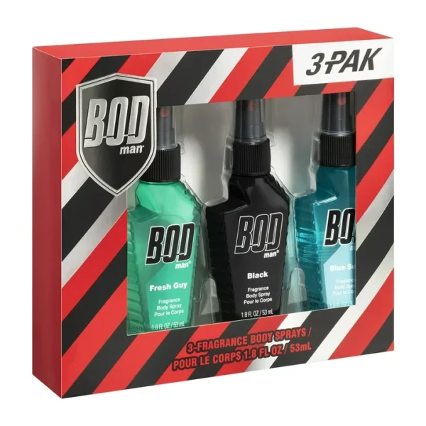 Coffret 3 Parfums Bod Man Black, Fresh Guy, Blue Surf – Image 3