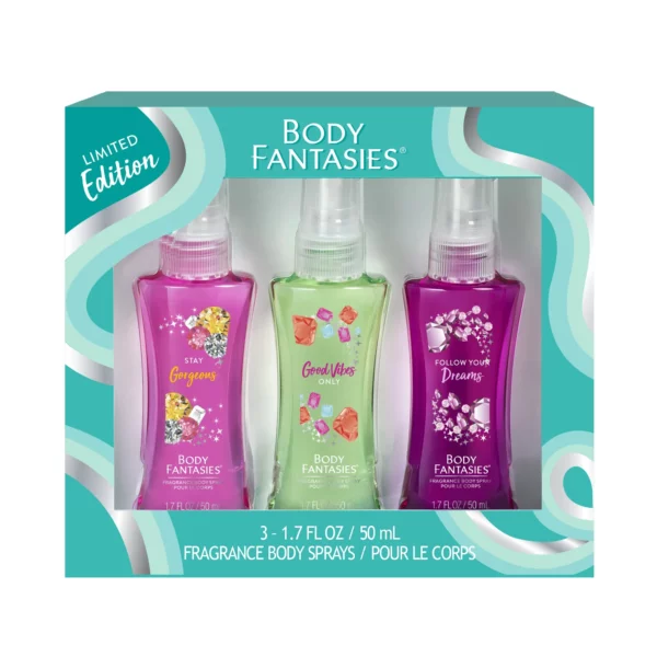 Coffret 3 Parfums Body Fantasies Limited Edition
