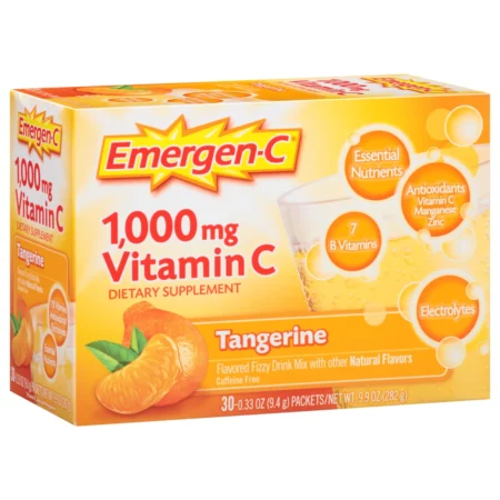 Emergen-C Supplément de Vitamines C et Minéraux 1 000 mg 30 sachets