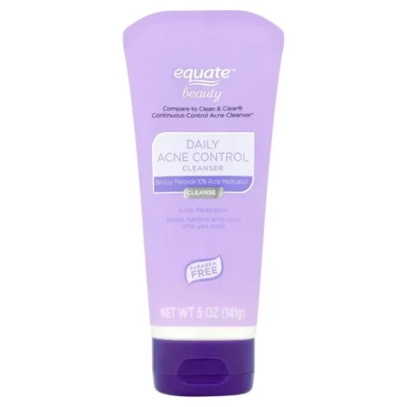 Nettoyant Pour Visage Equate Daily Acne Control Cleanser Cream 141g