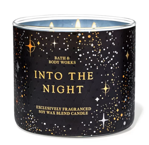 3 Bougies à la Mèche Into the Night Bath and Body Works