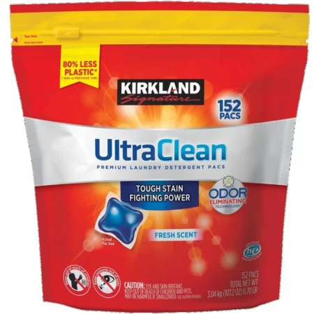 Capsules de Détergent à Lessive Ultra Clean, 152 Unités