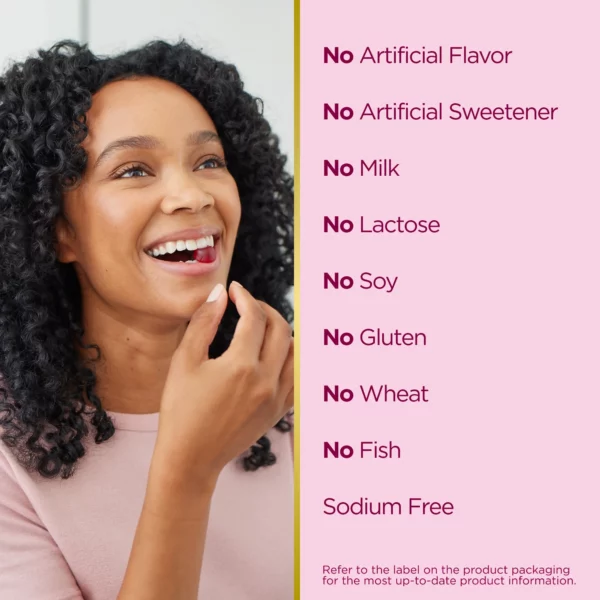 Nature's Bounty Multivitamines Femmes 80 Gommes – Image 2