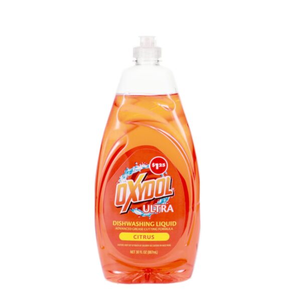 Détergent Liquide Cuisine Oxydol Ultra Dishwashing Agrumes 887 ml – Image 2