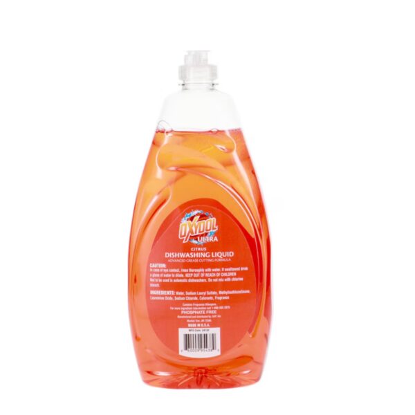 Détergent Liquide Cuisine Oxydol Ultra Dishwashing Agrumes 887 ml – Image 3