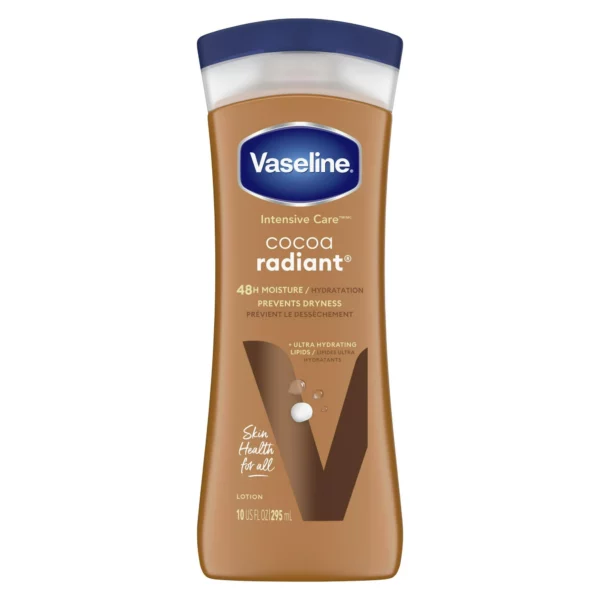 Lait de Corps Vaseline Intensive Care Radiant 295 ml