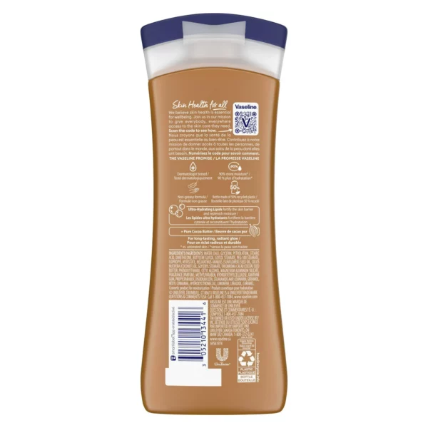 Lait de Corps Vaseline Intensive Care Radiant 295 ml – Image 3