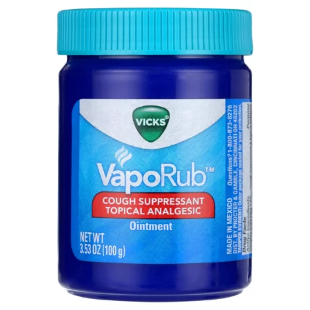 Pommade Vicks VapoRub Cough Suppressant Topical Ointment 100g