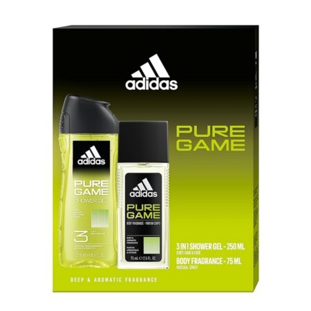 Coffret Adidas Pure Game Eau de Toilette et Gel de Douche