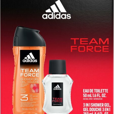 Coffret Adidas Team Force Eau de Toilette et Gel de Douche