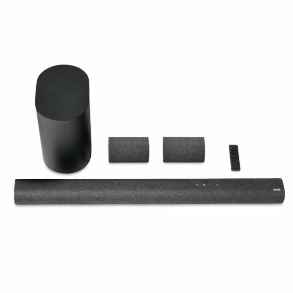 Barre de Son Onn. Blast Bluetooth 5.1.2 Dolby Atmos avec Subwoofer sans fil