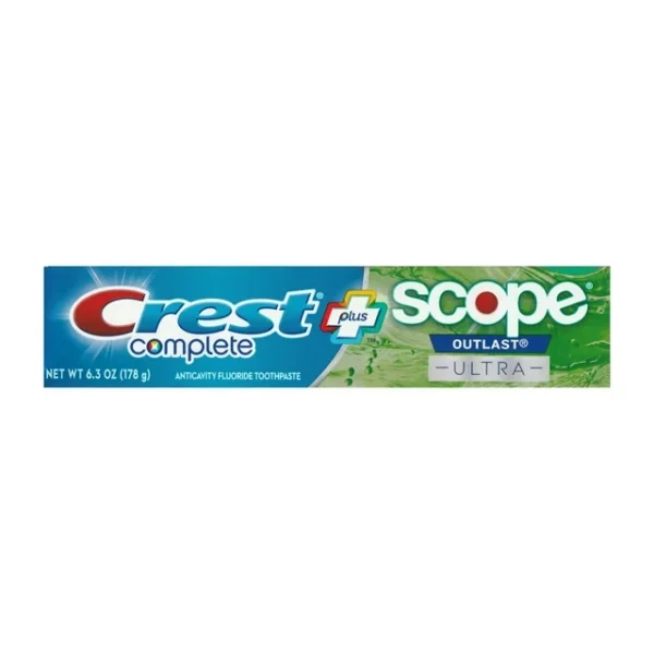 Dentifrice Crest Complete Plus Scope Outlast-Ultra 178g