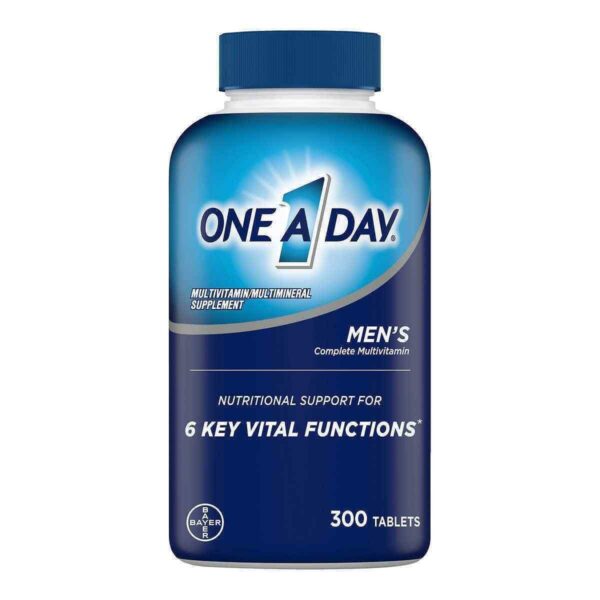 One A Day Multivitamines et Multiminéraux Hommes 300 Comprimés