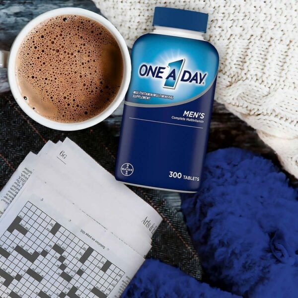 One A Day Multivitamines et Multiminéraux Hommes 300 Comprimés – Image 3