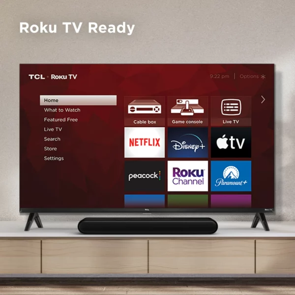Barre de Son TCL S210W Bluetooth Avec DTS Virtual : X et Caisson de Basse – Image 4