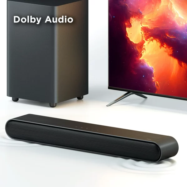Barre de Son TCL S210W Bluetooth Avec DTS Virtual : X et Caisson de Basse – Image 5