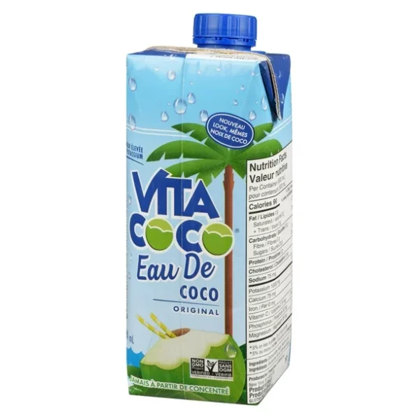 Eau de Noix de Coco Pure Vita Coco 500 ml – Image 2