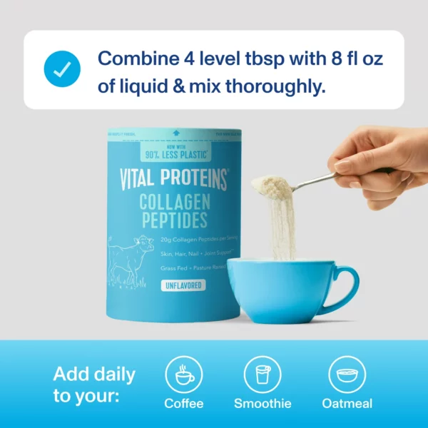 Collagen Peptides Vital Proteins 567g – Image 3