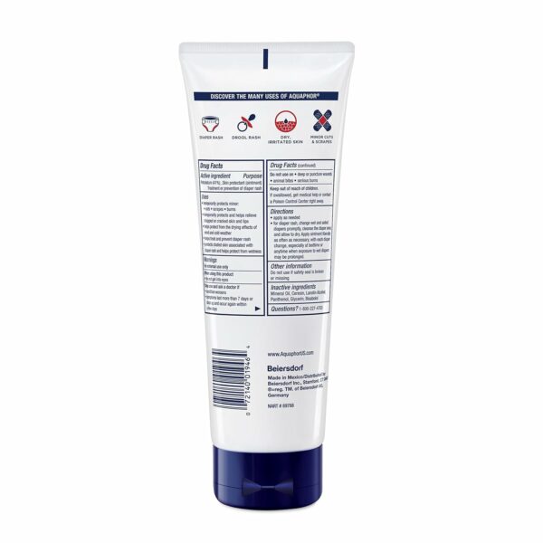 Soin Peau Pour Bébé Aquaphor Baby Healing Ointment Advanced Therapy, 198g – Image 3